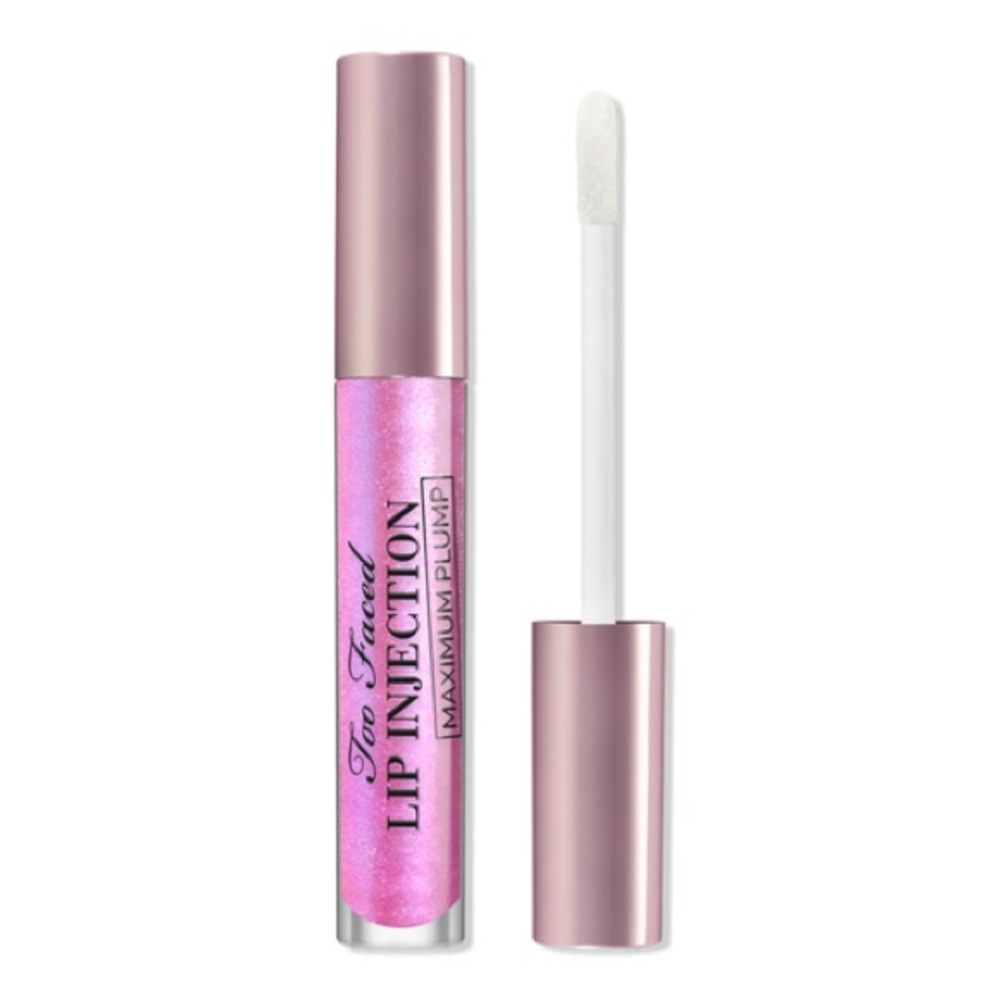 BNIB Too Faced Lip Injection Maximum Plump Gloss — Lavender Daze